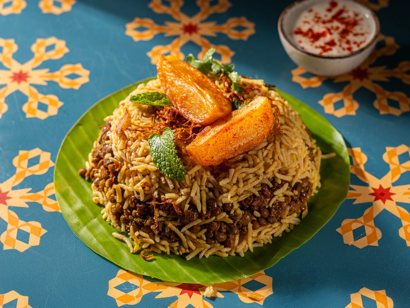 Smoked Masoor Pulao at Poppadum